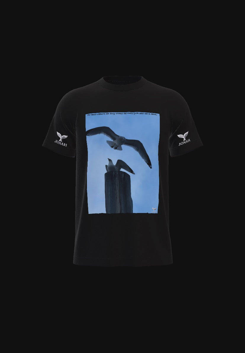 A006) Wings Tee (Do Unto Others As They Would Do Onto You And Do It First)