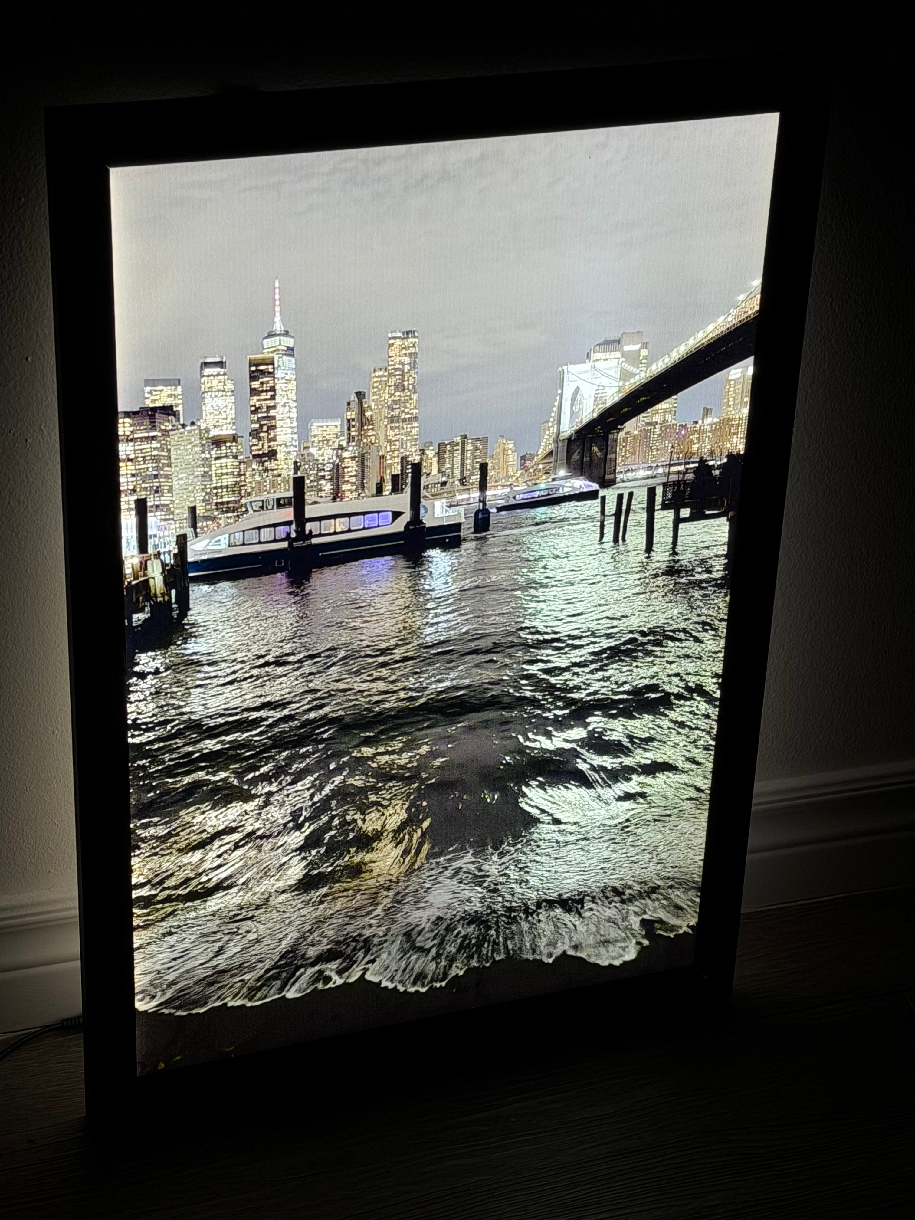 C006) BackLite: (Sink or Swim) [From Brooklyn Bridge Park]
