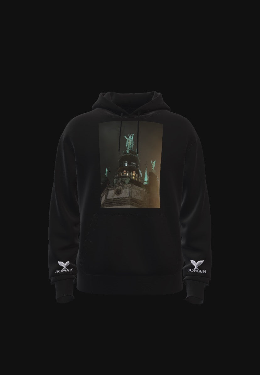D001) Wings Hoodie (Don’t Shine Too Bright Near The Sun)