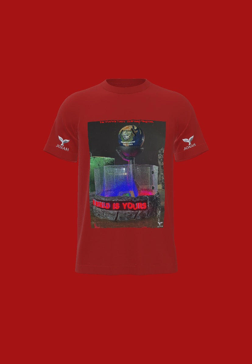 The World Is Yours - Owirenkyi Kingdom (Wings Tee) (Red)