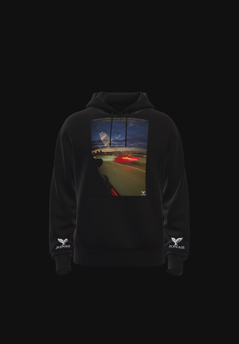 D004) Wings Hoodie (Sometimes I Wish I Could Go Back, But Then If I Could, I Would Just Do It All Over Again)