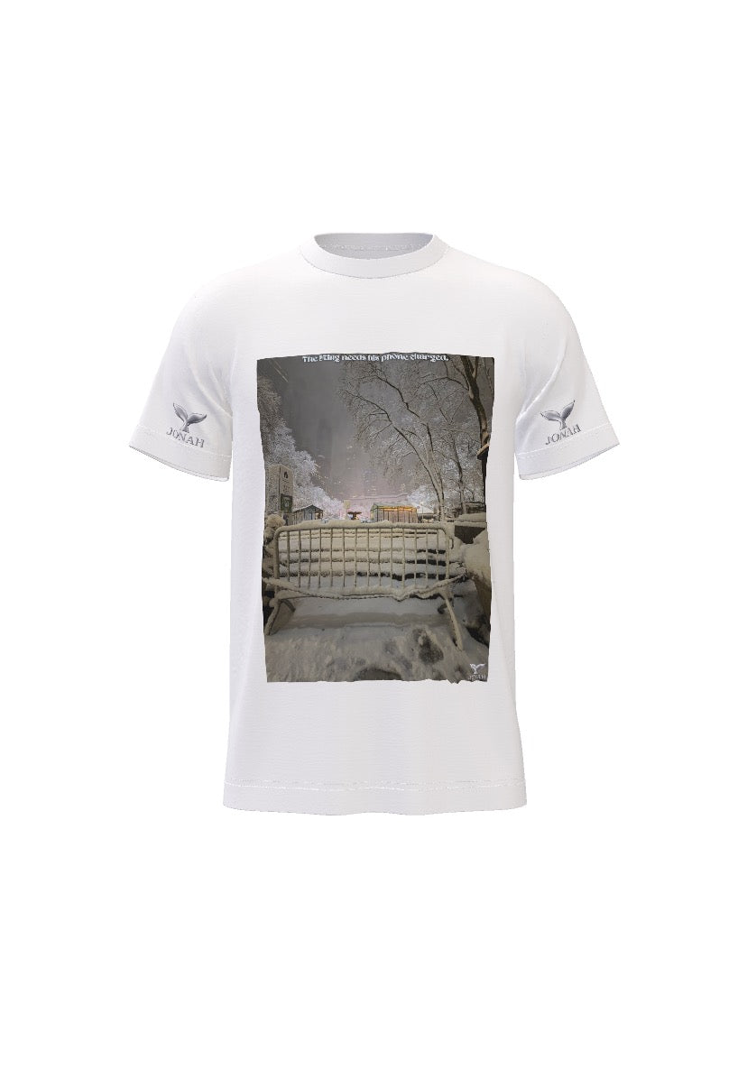 The King Needs His Phone Charged (Wings Tee)