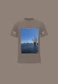 Son Of A Ship Captain, I Seen The Routes (Wings Tee)