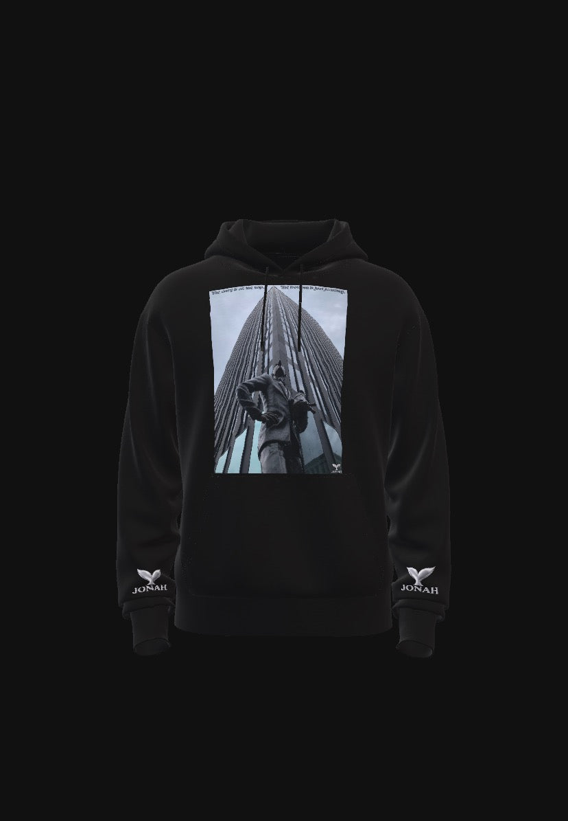D002) Wings Hoodie (The Envy Is At The Top, The Bottom Is Just Jealousy)