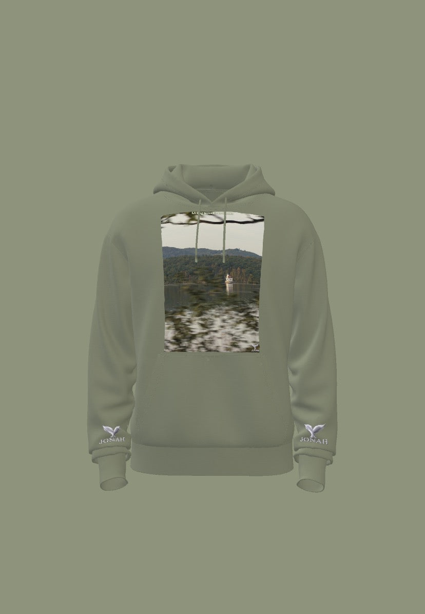 Living In Exile In Rome (Wings Hoodie)