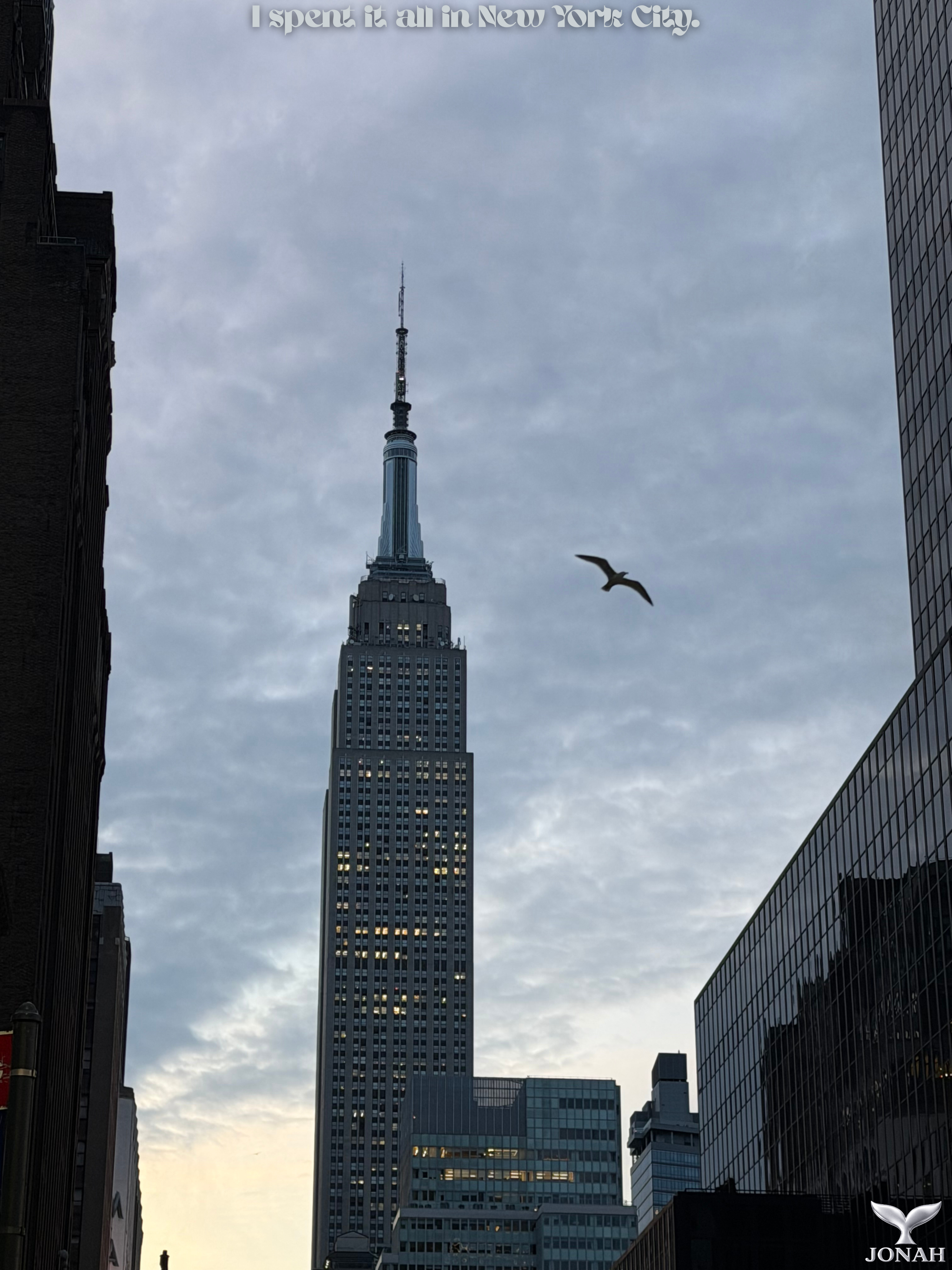 I Spent It All In New York City