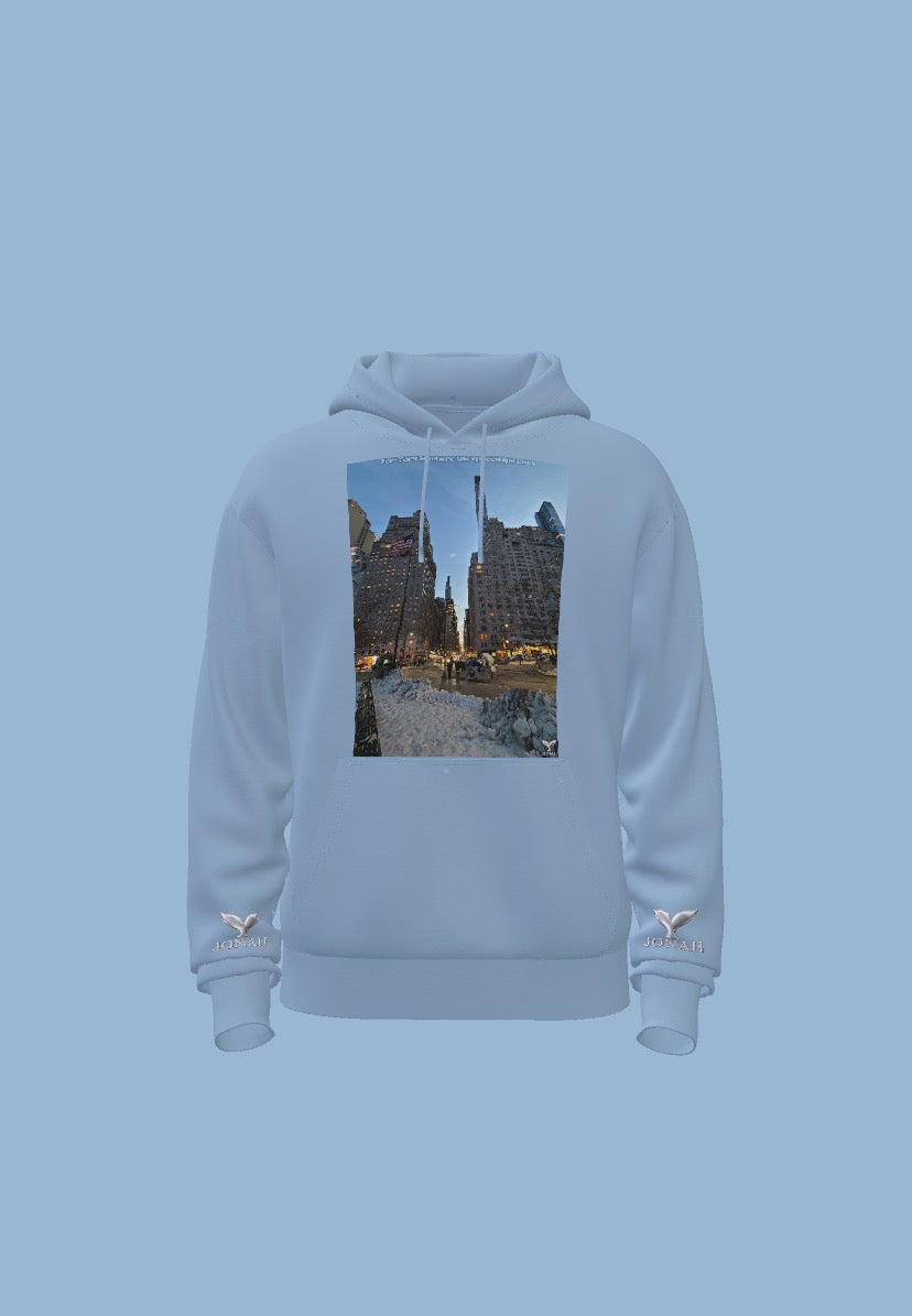New York Is Where The Spaceships Land (Wings Hoodie)