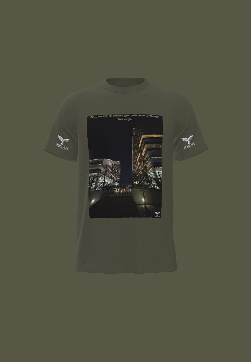 Go To The City Of Nineveh And Warn Them To Change Their Ways (Wings Tee)