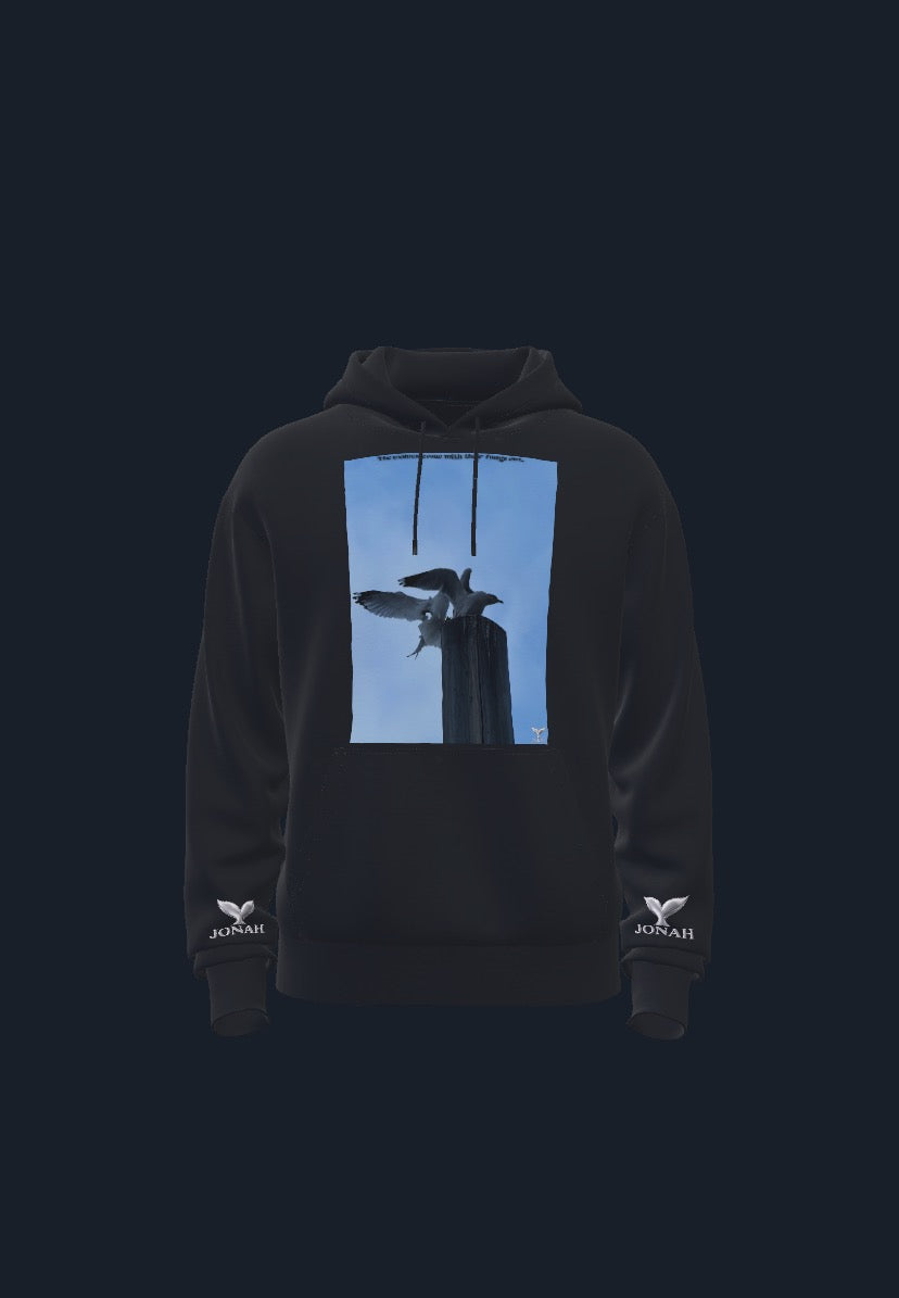 The Wolves Come With Their Fangs Out (Wings Hoodie)