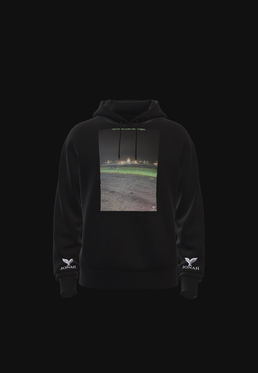 D003) Wings Hoodie (The Freaks Come Out At Night)
