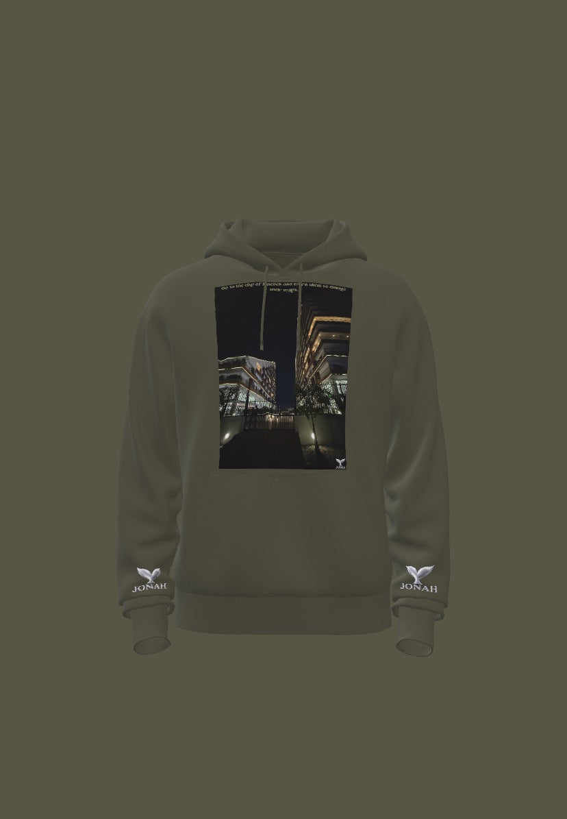 Go To The City Of Nineveh And Warn Them To Change Their Ways (Wings Hoodie)