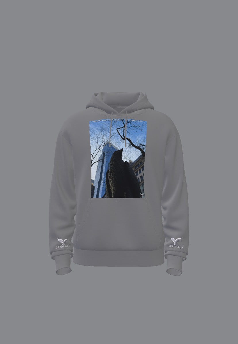 Respond As You See It To Be, Not As You Wish It To Be (Wings Hoodie)