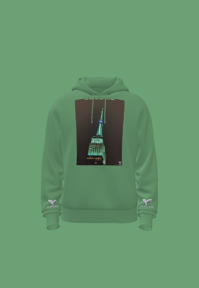 Just Follow The Empire State Light (Wings Hoodie)