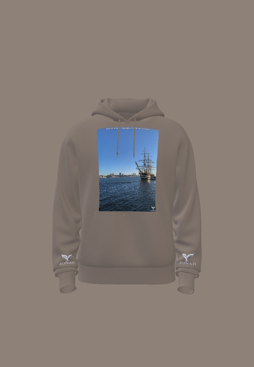 Son Of A Ship Captain, I Seen The Routes (Wings Hoodie)
