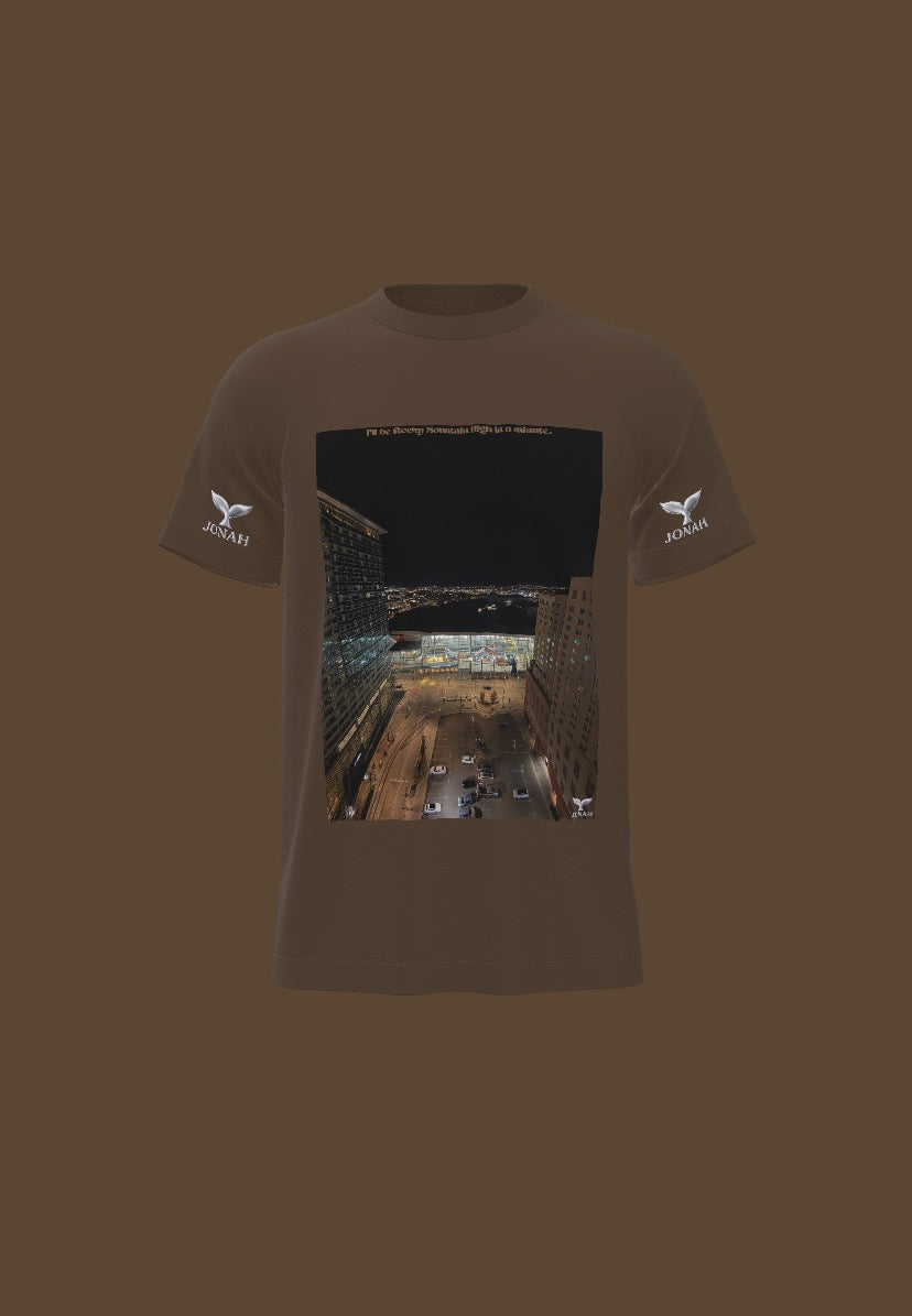 I'll Be Rocky Mountain High In A Minute (Wings Tee)