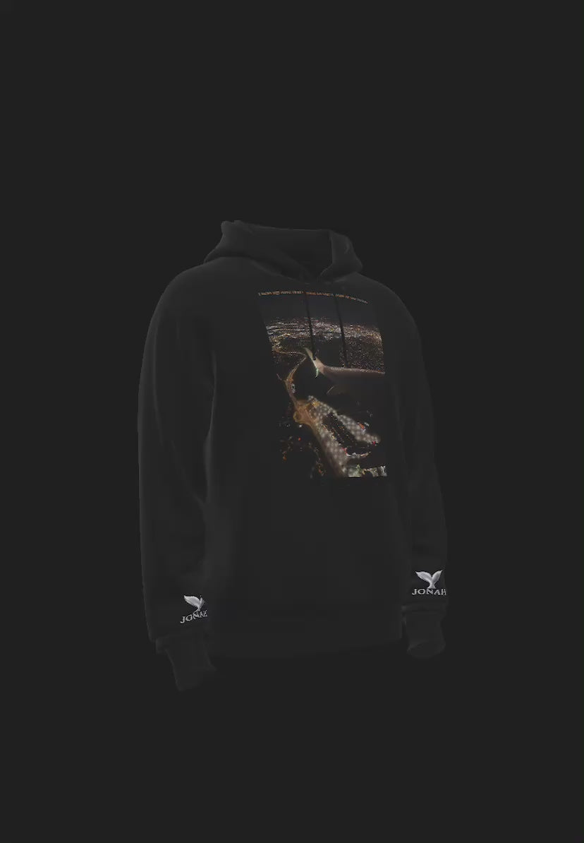 D008) Wings Hoodie (I Held My Nose And Swam To The Depths Of The Ocean)