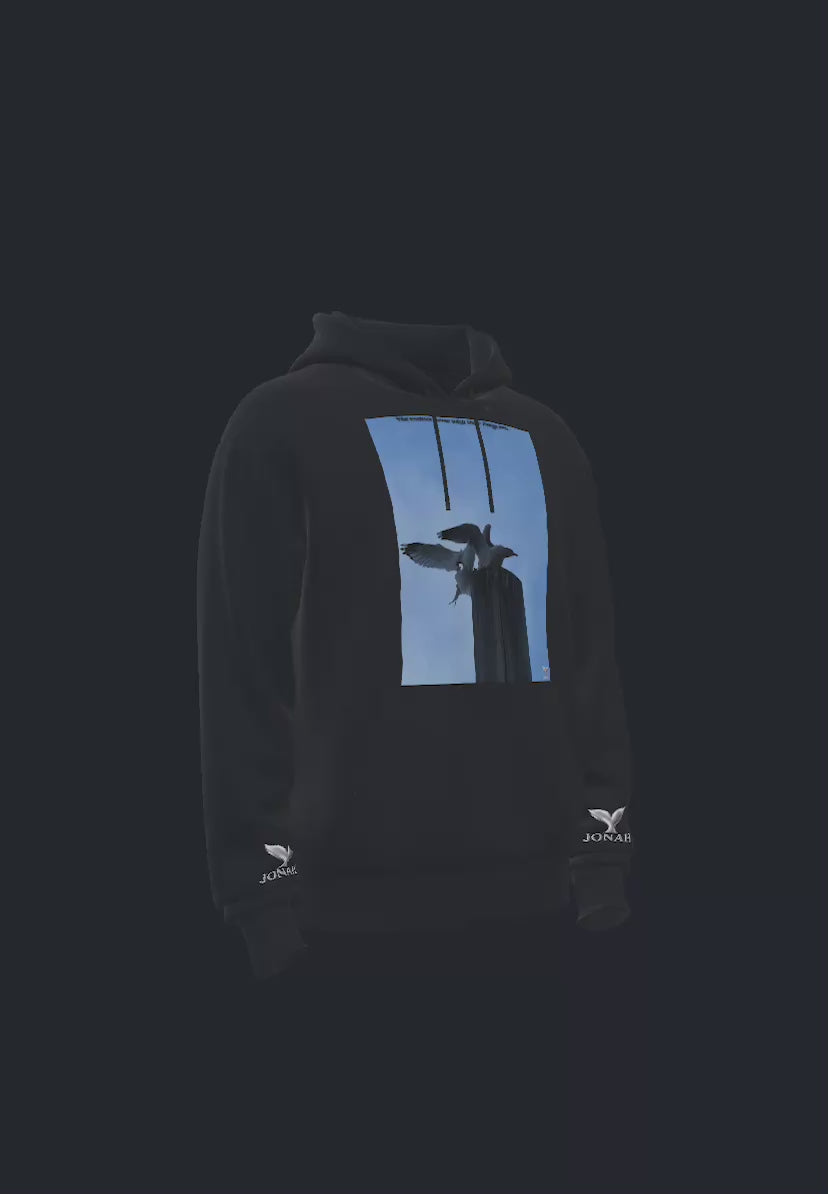 The Wolves Come With Their Fangs Out (Wings Hoodie)