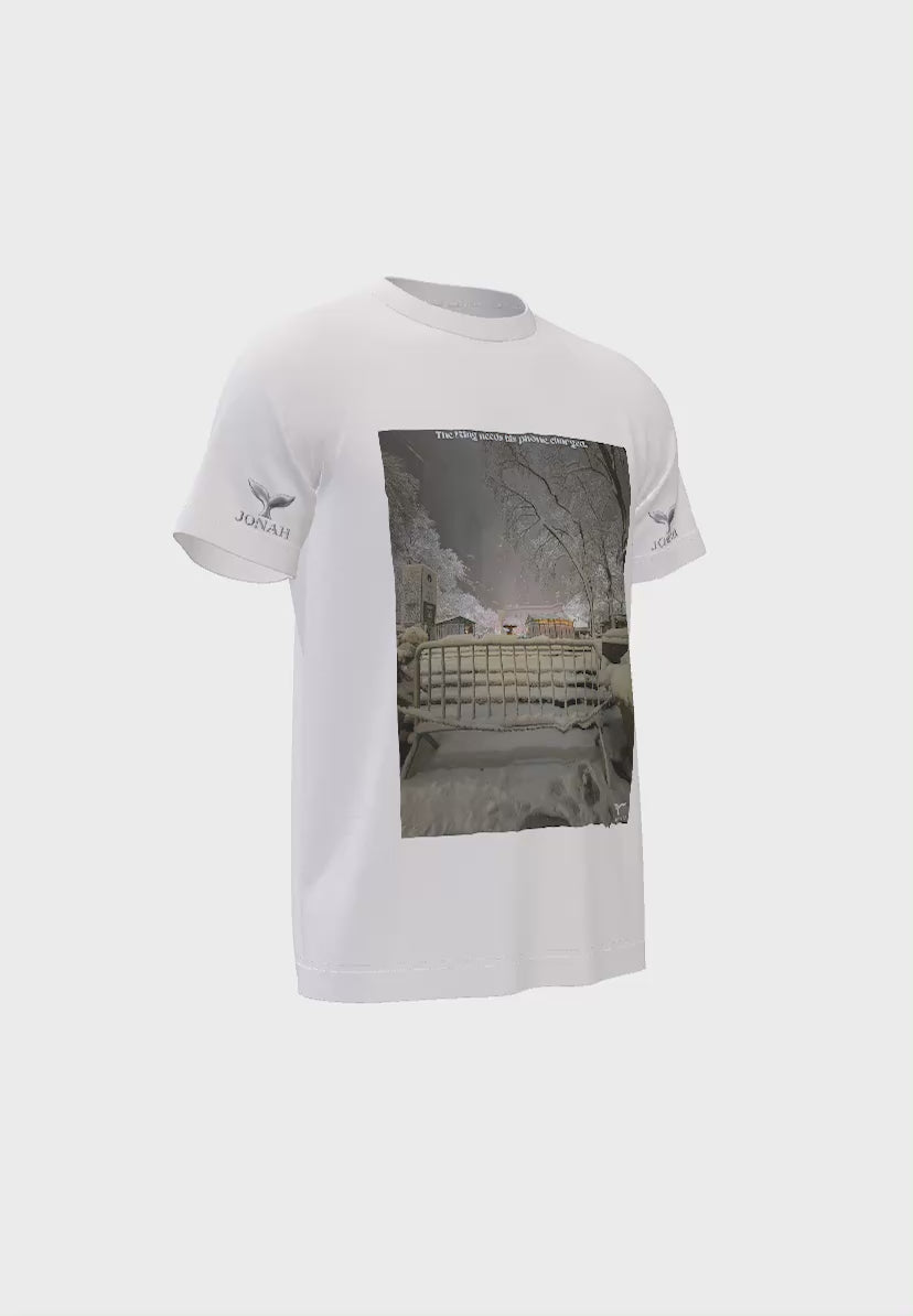 The King Needs His Phone Charged (Wings Tee)
