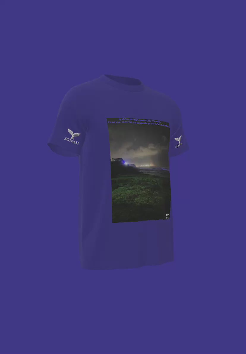 In Africa, We Don't Trust Cause It's Dark (Wings Tee)