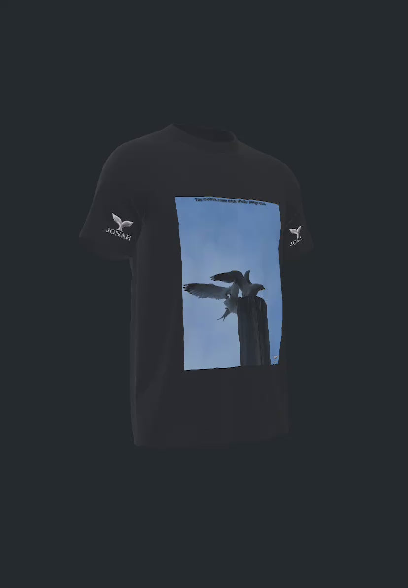 The Wolves Come With Their Fangs Out (Wings Tee)