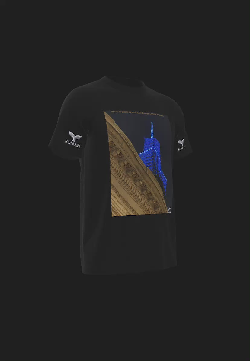 A013) Wings Tee (Those In Glass Houses Should Not Throw Stones)
