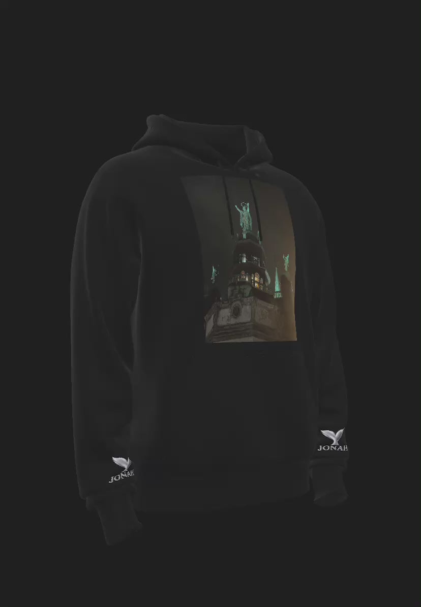 D001) Wings Hoodie (Don’t Shine Too Bright Near The Sun)