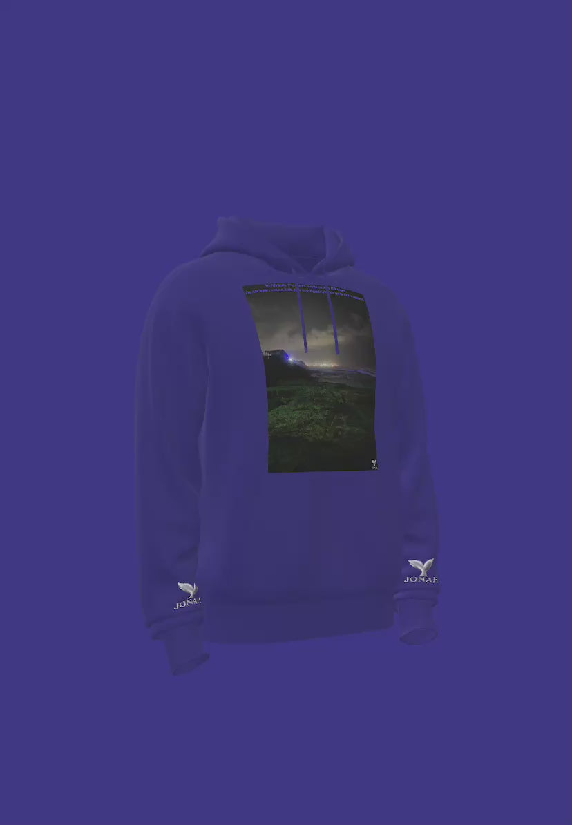 In Africa, We Don't Trust Cause It's Dark (Wings Hoodie)