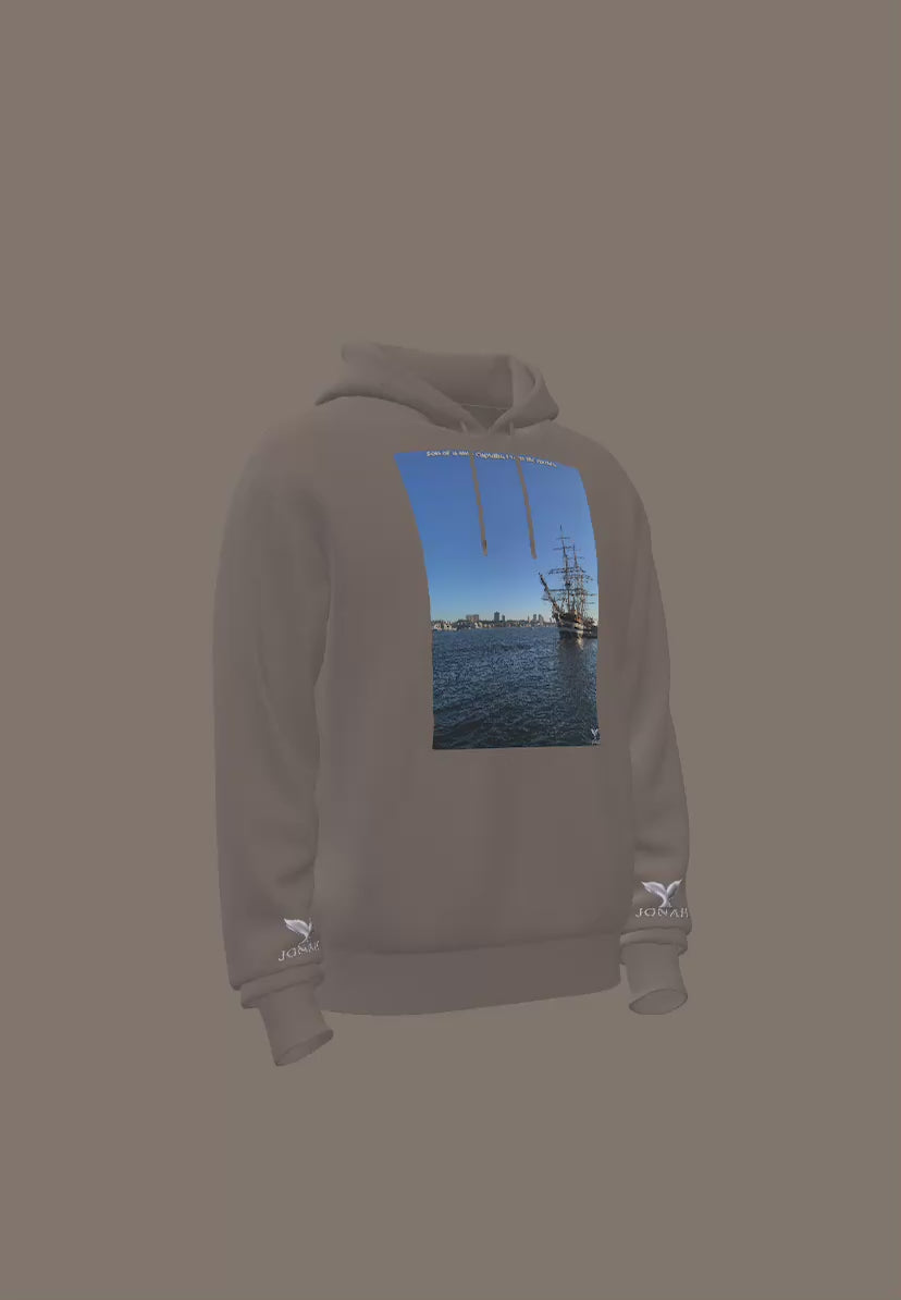 Son Of A Ship Captain, I Seen The Routes (Wings Hoodie)