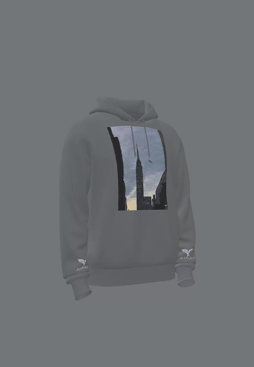 I Spent It All In New York City (Wings Hoodie)