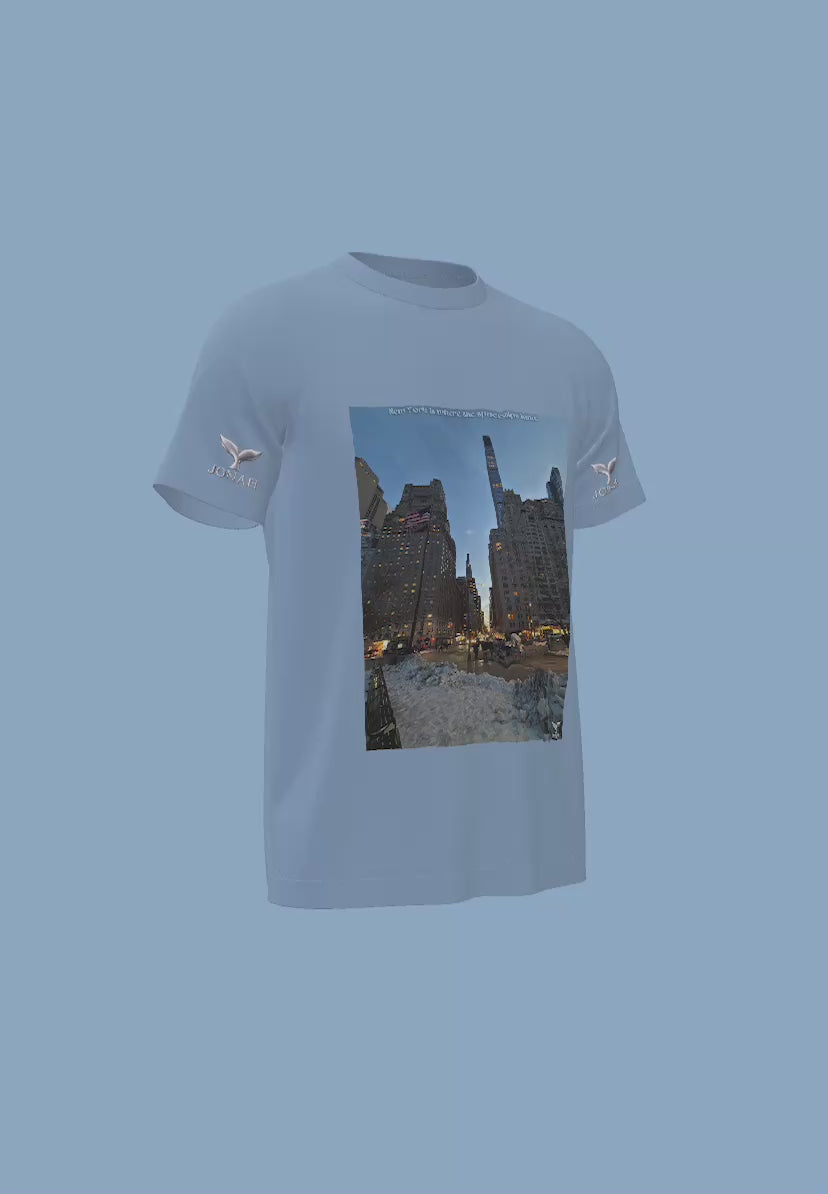 New York Is Where The Spaceships Land (Wings Tee)