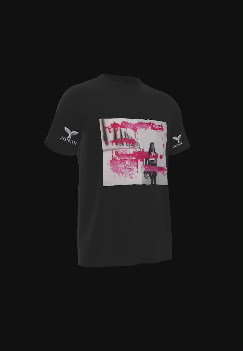 A000) Wings Tee (Mona In The Flesh (An Ode To Leonardo DaVinci))